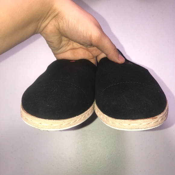 ED Ellen Degeneres Norana Leather Black Espadrille - Picture 5 of 7